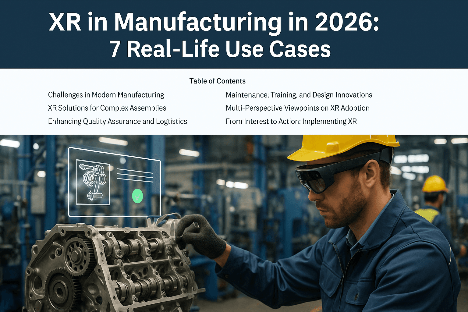 How XR Transforms Manufacturing: 2026 Real-World Breakthroughs