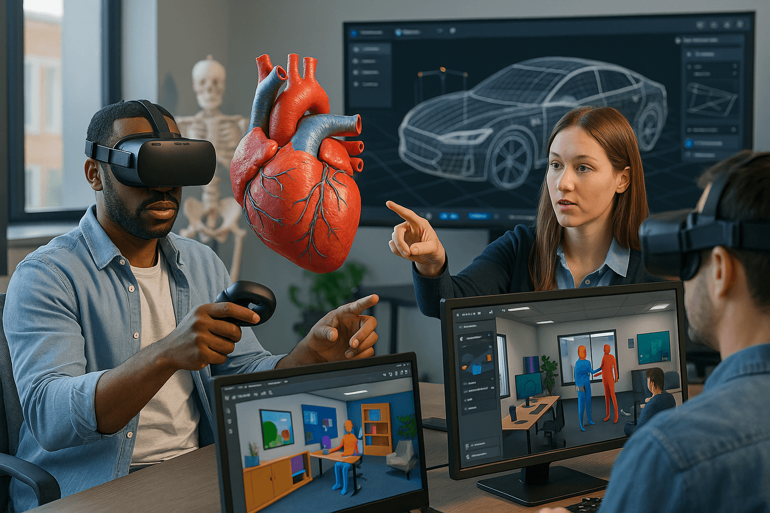 ShapesXR: Collaborative XR Tools for Enterprise Design, Training & Productivity
